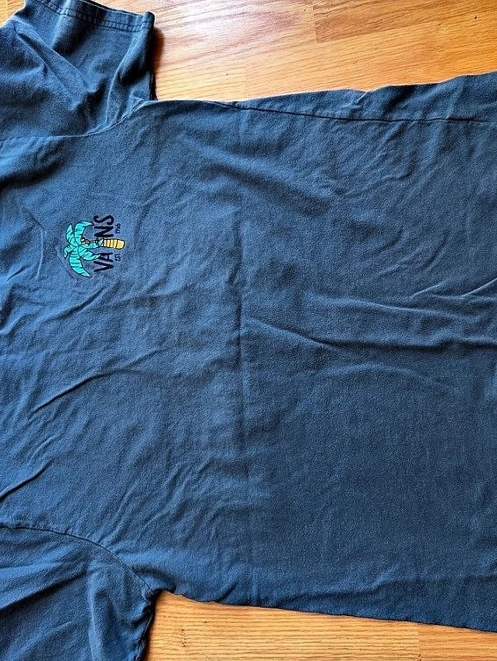 Vans Graphic Short Sleeve Tee in Blue